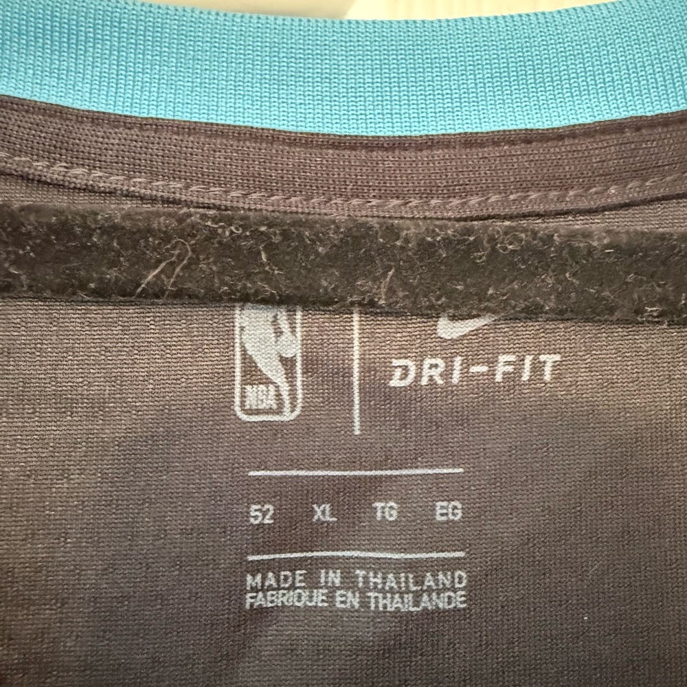 Nike Black Miami Heat Jersey with Pink and Teal Accents - #55 - Picture 2 of 4